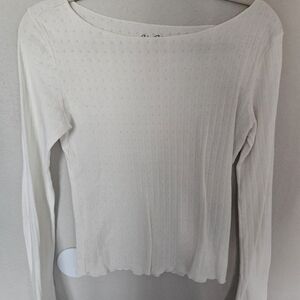 PacSun White Blouse Top